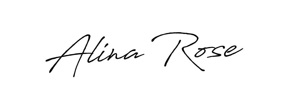 Once you've used our free online signature maker to create your best signature Antro_Vectra_Bolder style, it's time to enjoy all of the benefits that Alina Rose name signing documents. Alina Rose signature style 7 images and pictures png