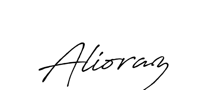 Also we have Alioraz name is the best signature style. Create professional handwritten signature collection using Antro_Vectra_Bolder autograph style. Alioraz signature style 7 images and pictures png