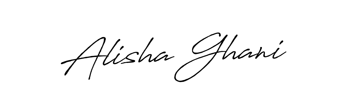 You should practise on your own different ways (Antro_Vectra_Bolder) to write your name (Alisha Ghani) in signature. don't let someone else do it for you. Alisha Ghani signature style 7 images and pictures png