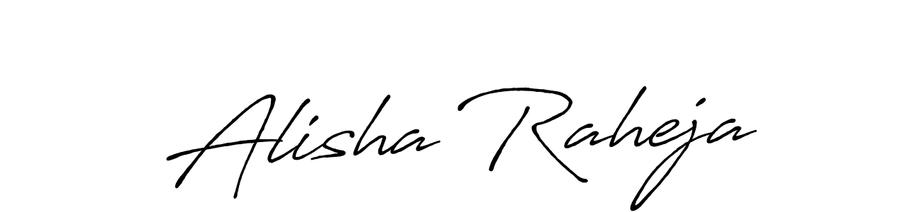 You can use this online signature creator to create a handwritten signature for the name Alisha Raheja. This is the best online autograph maker. Alisha Raheja signature style 7 images and pictures png
