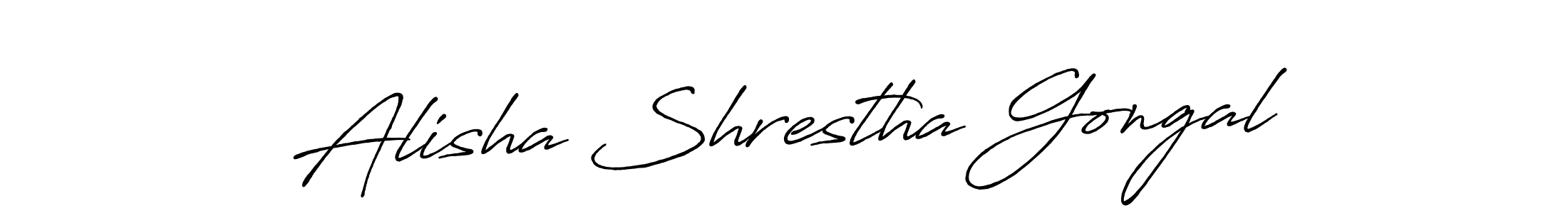 Here are the top 10 professional signature styles for the name Alisha Shrestha Gongal. These are the best autograph styles you can use for your name. Alisha Shrestha Gongal signature style 7 images and pictures png