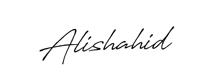 Here are the top 10 professional signature styles for the name Alishahid. These are the best autograph styles you can use for your name. Alishahid signature style 7 images and pictures png