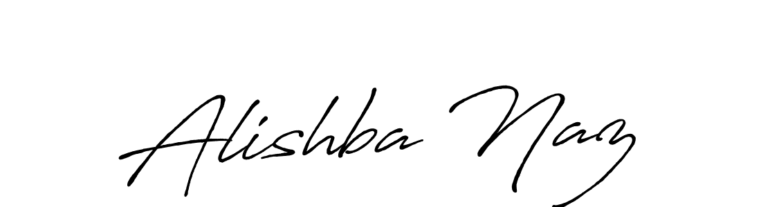 Make a short Alishba Naz signature style. Manage your documents anywhere anytime using Antro_Vectra_Bolder. Create and add eSignatures, submit forms, share and send files easily. Alishba Naz signature style 7 images and pictures png