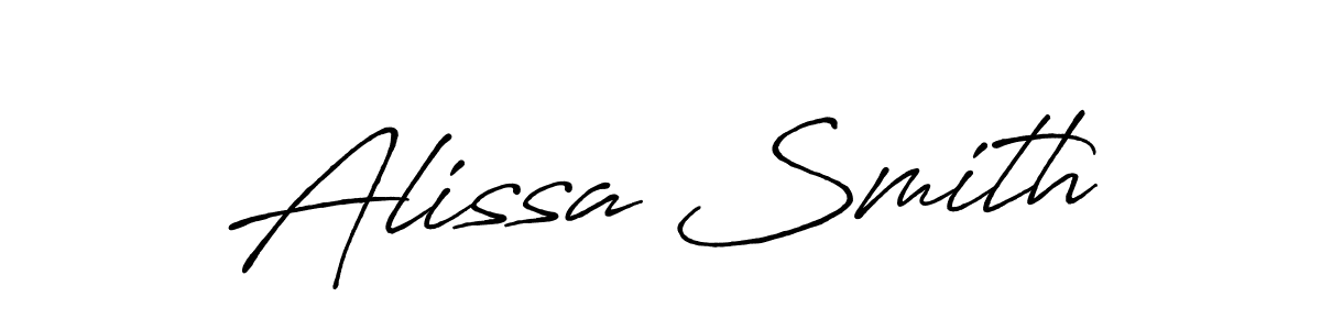 Best and Professional Signature Style for Alissa Smith. Antro_Vectra_Bolder Best Signature Style Collection. Alissa Smith signature style 7 images and pictures png