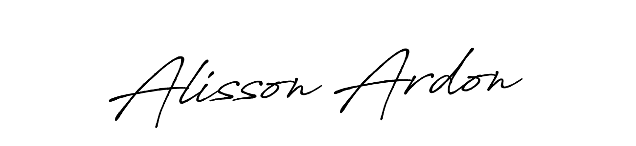 You can use this online signature creator to create a handwritten signature for the name Alisson Ardon. This is the best online autograph maker. Alisson Ardon signature style 7 images and pictures png