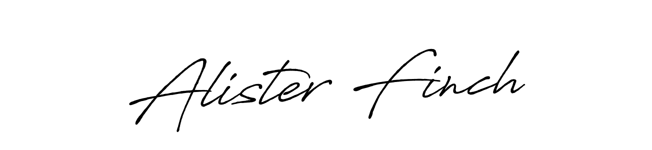 The best way (Antro_Vectra_Bolder) to make a short signature is to pick only two or three words in your name. The name Alister Finch include a total of six letters. For converting this name. Alister Finch signature style 7 images and pictures png