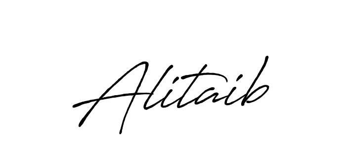 Create a beautiful signature design for name Alitaib. With this signature (Antro_Vectra_Bolder) fonts, you can make a handwritten signature for free. Alitaib signature style 7 images and pictures png