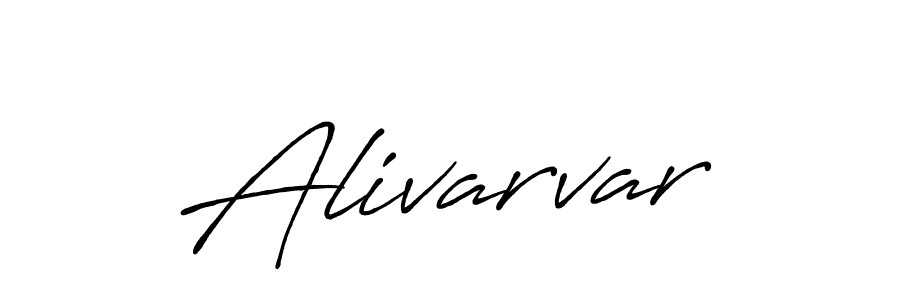 How to make Alivarvar name signature. Use Antro_Vectra_Bolder style for creating short signs online. This is the latest handwritten sign. Alivarvar signature style 7 images and pictures png