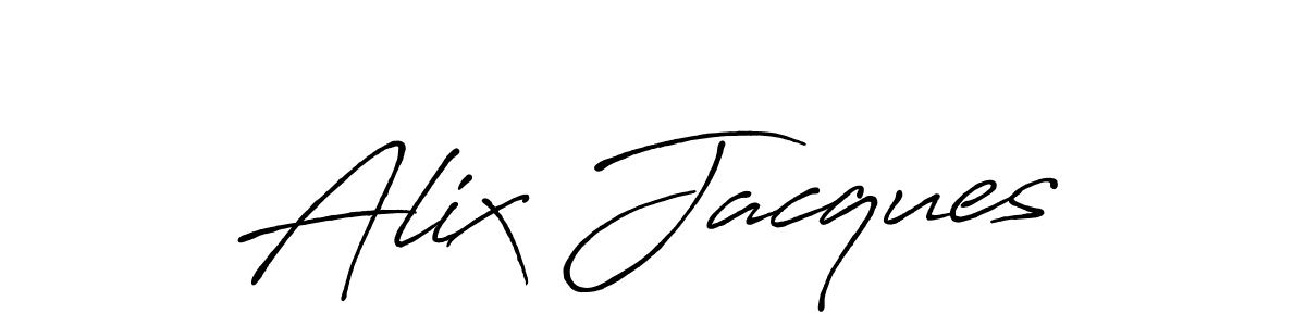 It looks lik you need a new signature style for name Alix Jacques. Design unique handwritten (Antro_Vectra_Bolder) signature with our free signature maker in just a few clicks. Alix Jacques signature style 7 images and pictures png