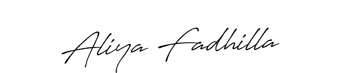 Once you've used our free online signature maker to create your best signature Antro_Vectra_Bolder style, it's time to enjoy all of the benefits that Aliya Fadhilla name signing documents. Aliya Fadhilla signature style 7 images and pictures png