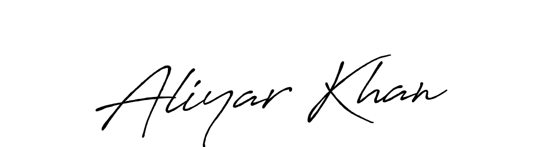 Also You can easily find your signature by using the search form. We will create Aliyar Khan name handwritten signature images for you free of cost using Antro_Vectra_Bolder sign style. Aliyar Khan signature style 7 images and pictures png