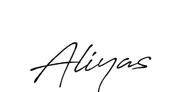 How to make Aliyas name signature. Use Antro_Vectra_Bolder style for creating short signs online. This is the latest handwritten sign. Aliyas signature style 7 images and pictures png