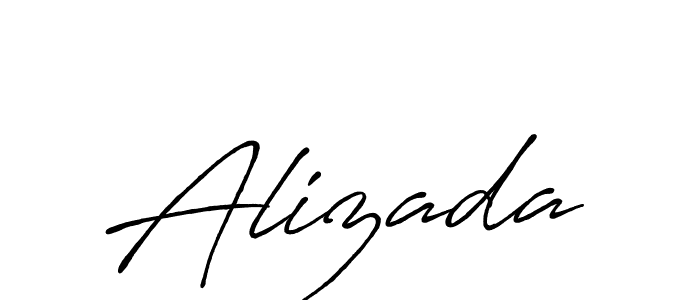 It looks lik you need a new signature style for name Alizada. Design unique handwritten (Antro_Vectra_Bolder) signature with our free signature maker in just a few clicks. Alizada signature style 7 images and pictures png