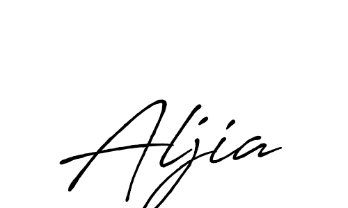 Antro_Vectra_Bolder is a professional signature style that is perfect for those who want to add a touch of class to their signature. It is also a great choice for those who want to make their signature more unique. Get Aljia name to fancy signature for free. Aljia signature style 7 images and pictures png