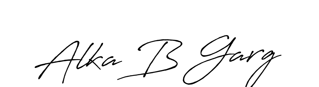 if you are searching for the best signature style for your name Alka B Garg. so please give up your signature search. here we have designed multiple signature styles  using Antro_Vectra_Bolder. Alka B Garg signature style 7 images and pictures png