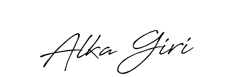 You should practise on your own different ways (Antro_Vectra_Bolder) to write your name (Alka Giri) in signature. don't let someone else do it for you. Alka Giri signature style 7 images and pictures png