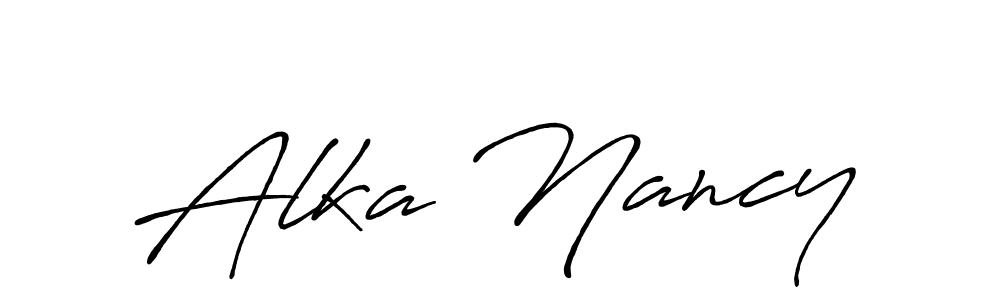 See photos of Alka Nancy official signature by Spectra . Check more albums & portfolios. Read reviews & check more about Antro_Vectra_Bolder font. Alka Nancy signature style 7 images and pictures png