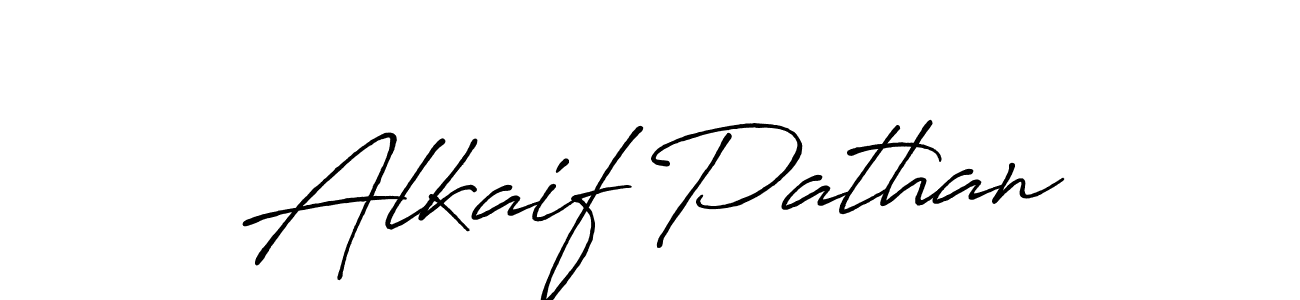 Similarly Antro_Vectra_Bolder is the best handwritten signature design. Signature creator online .You can use it as an online autograph creator for name Alkaif Pathan. Alkaif Pathan signature style 7 images and pictures png