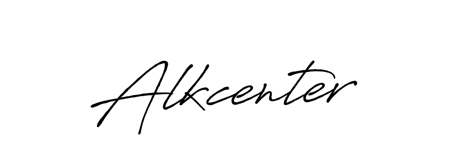 Alkcenter stylish signature style. Best Handwritten Sign (Antro_Vectra_Bolder) for my name. Handwritten Signature Collection Ideas for my name Alkcenter. Alkcenter signature style 7 images and pictures png