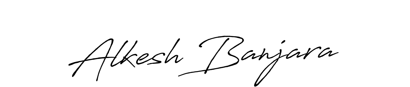 How to Draw Alkesh Banjara signature style? Antro_Vectra_Bolder is a latest design signature styles for name Alkesh Banjara. Alkesh Banjara signature style 7 images and pictures png