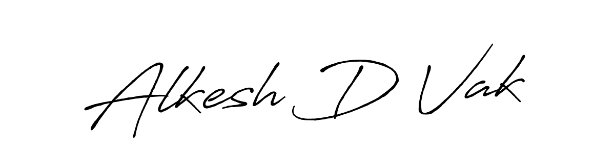 You should practise on your own different ways (Antro_Vectra_Bolder) to write your name (Alkesh D Vak) in signature. don't let someone else do it for you. Alkesh D Vak signature style 7 images and pictures png