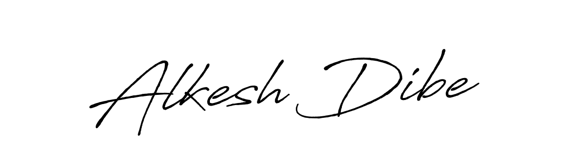 You can use this online signature creator to create a handwritten signature for the name Alkesh Dibe. This is the best online autograph maker. Alkesh Dibe signature style 7 images and pictures png