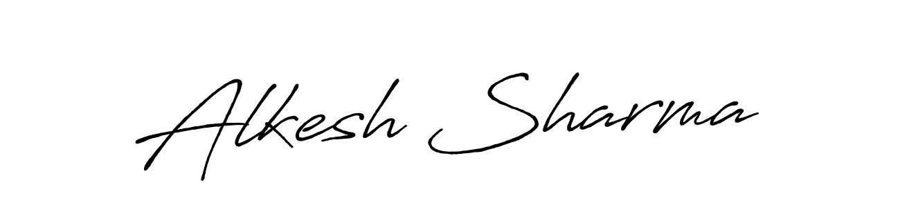 Make a beautiful signature design for name Alkesh Sharma. Use this online signature maker to create a handwritten signature for free. Alkesh Sharma signature style 7 images and pictures png