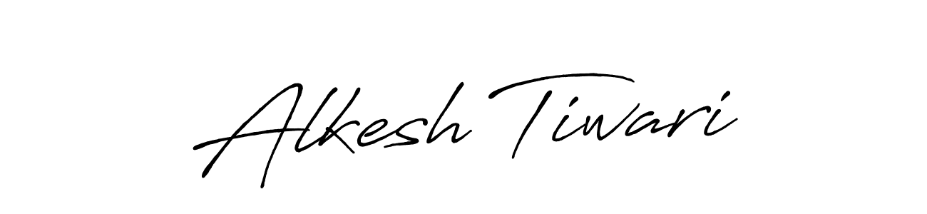 Alkesh Tiwari stylish signature style. Best Handwritten Sign (Antro_Vectra_Bolder) for my name. Handwritten Signature Collection Ideas for my name Alkesh Tiwari. Alkesh Tiwari signature style 7 images and pictures png