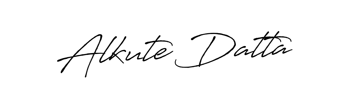 How to Draw Alkute Datta signature style? Antro_Vectra_Bolder is a latest design signature styles for name Alkute Datta. Alkute Datta signature style 7 images and pictures png