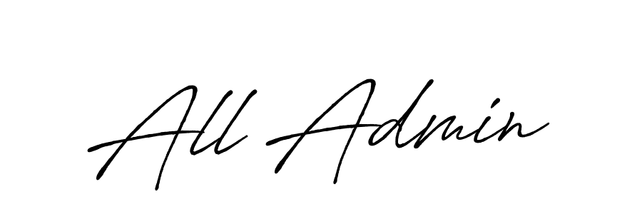 How to make All Admin name signature. Use Antro_Vectra_Bolder style for creating short signs online. This is the latest handwritten sign. All Admin signature style 7 images and pictures png
