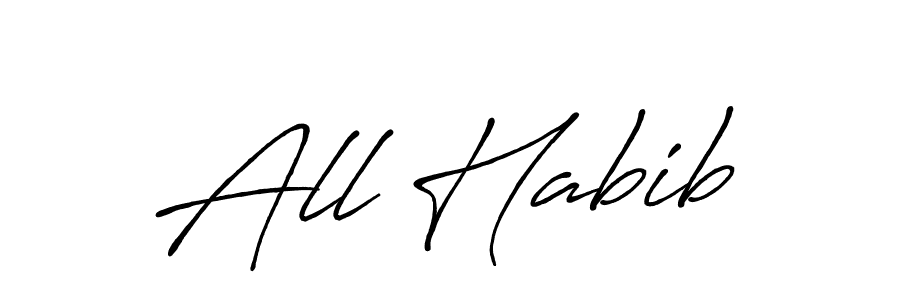 Also You can easily find your signature by using the search form. We will create All Habib name handwritten signature images for you free of cost using Antro_Vectra_Bolder sign style. All Habib signature style 7 images and pictures png