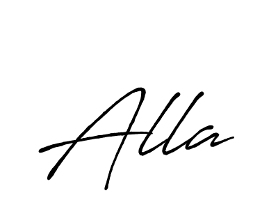 This is the best signature style for the Alla name. Also you like these signature font (Antro_Vectra_Bolder). Mix name signature. Alla signature style 7 images and pictures png