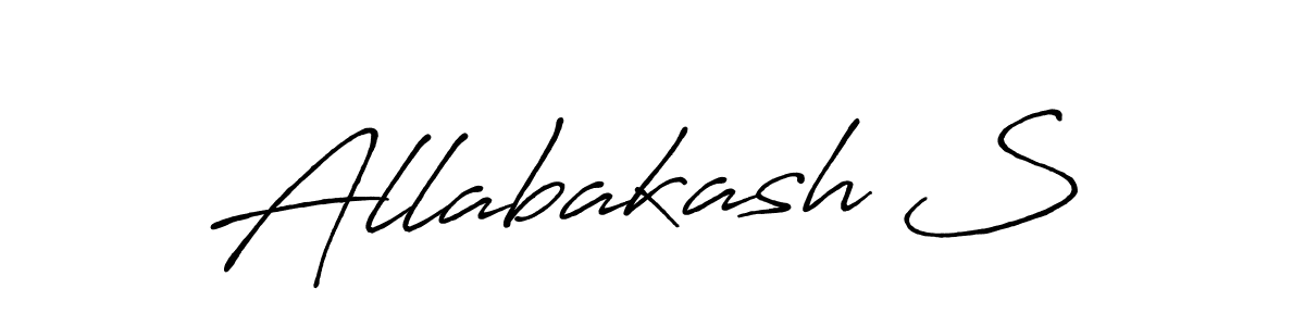 Make a short Allabakash S signature style. Manage your documents anywhere anytime using Antro_Vectra_Bolder. Create and add eSignatures, submit forms, share and send files easily. Allabakash S signature style 7 images and pictures png