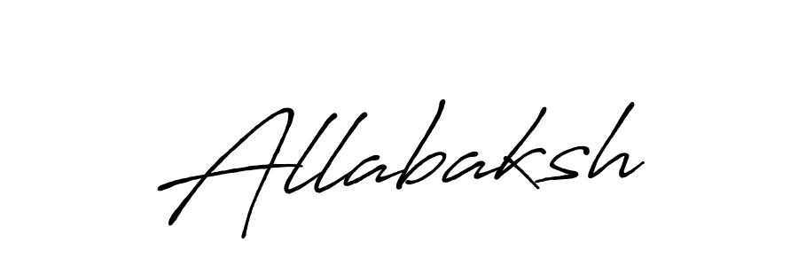 How to Draw Allabaksh signature style? Antro_Vectra_Bolder is a latest design signature styles for name Allabaksh. Allabaksh signature style 7 images and pictures png