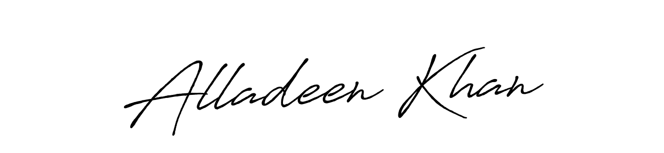 Make a short Alladeen Khan signature style. Manage your documents anywhere anytime using Antro_Vectra_Bolder. Create and add eSignatures, submit forms, share and send files easily. Alladeen Khan signature style 7 images and pictures png