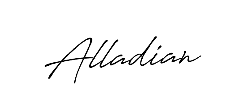 It looks lik you need a new signature style for name Alladian. Design unique handwritten (Antro_Vectra_Bolder) signature with our free signature maker in just a few clicks. Alladian signature style 7 images and pictures png