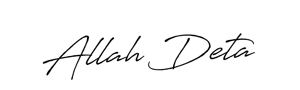 Antro_Vectra_Bolder is a professional signature style that is perfect for those who want to add a touch of class to their signature. It is also a great choice for those who want to make their signature more unique. Get Allah Deta name to fancy signature for free. Allah Deta signature style 7 images and pictures png