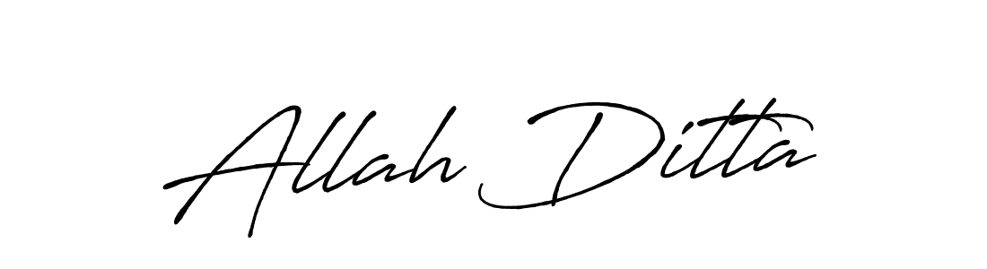 Once you've used our free online signature maker to create your best signature Antro_Vectra_Bolder style, it's time to enjoy all of the benefits that Allah Ditta name signing documents. Allah Ditta signature style 7 images and pictures png