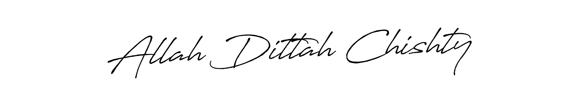 Once you've used our free online signature maker to create your best signature Antro_Vectra_Bolder style, it's time to enjoy all of the benefits that Allah Dittah Chishty name signing documents. Allah Dittah Chishty signature style 7 images and pictures png