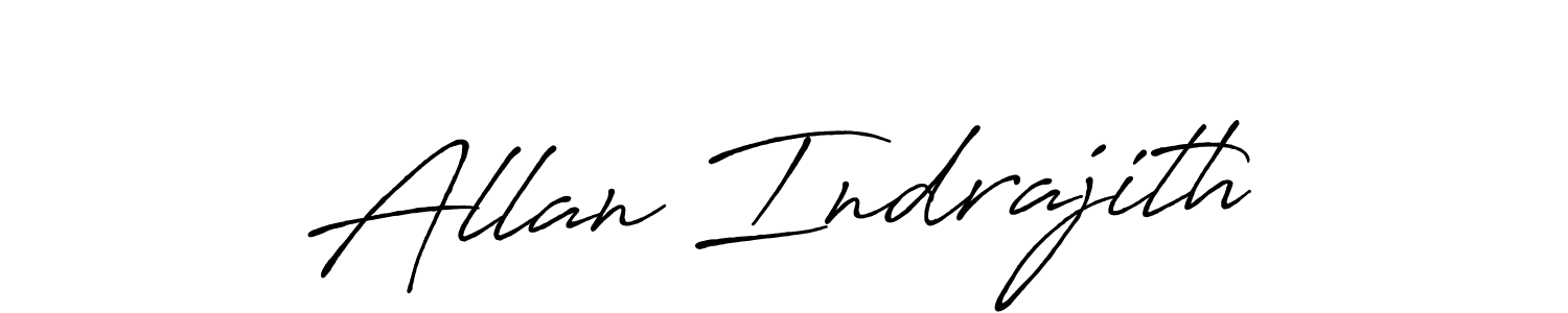 Make a beautiful signature design for name Allan Indrajith. Use this online signature maker to create a handwritten signature for free. Allan Indrajith signature style 7 images and pictures png