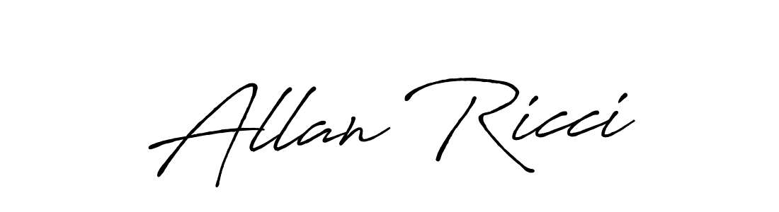 How to Draw Allan Ricci signature style? Antro_Vectra_Bolder is a latest design signature styles for name Allan Ricci. Allan Ricci signature style 7 images and pictures png