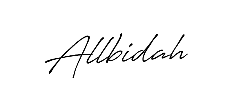 Also You can easily find your signature by using the search form. We will create Allbidah name handwritten signature images for you free of cost using Antro_Vectra_Bolder sign style. Allbidah signature style 7 images and pictures png