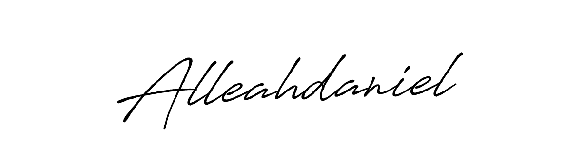 Best and Professional Signature Style for Alleahdaniel. Antro_Vectra_Bolder Best Signature Style Collection. Alleahdaniel signature style 7 images and pictures png