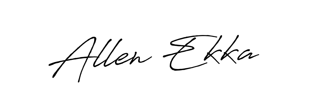 Here are the top 10 professional signature styles for the name Allen Ekka. These are the best autograph styles you can use for your name. Allen Ekka signature style 7 images and pictures png