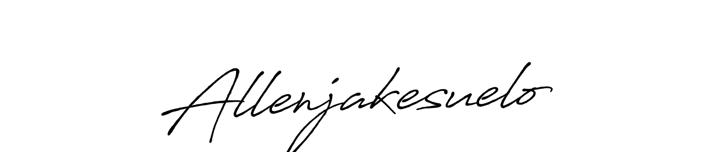 Best and Professional Signature Style for Allenjakesuelo. Antro_Vectra_Bolder Best Signature Style Collection. Allenjakesuelo signature style 7 images and pictures png