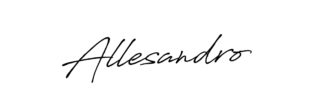 How to make Allesandro signature? Antro_Vectra_Bolder is a professional autograph style. Create handwritten signature for Allesandro name. Allesandro signature style 7 images and pictures png