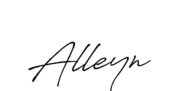 Make a beautiful signature design for name Alleyn. Use this online signature maker to create a handwritten signature for free. Alleyn signature style 7 images and pictures png