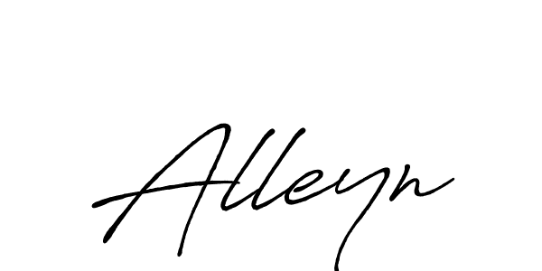 Once you've used our free online signature maker to create your best signature Antro_Vectra_Bolder style, it's time to enjoy all of the benefits that Alleyn name signing documents. Alleyn signature style 7 images and pictures png