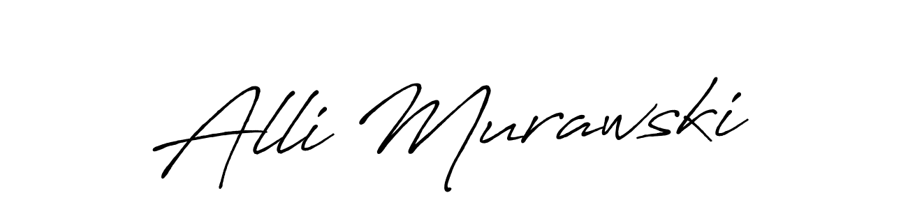 Make a short Alli Murawski signature style. Manage your documents anywhere anytime using Antro_Vectra_Bolder. Create and add eSignatures, submit forms, share and send files easily. Alli Murawski signature style 7 images and pictures png