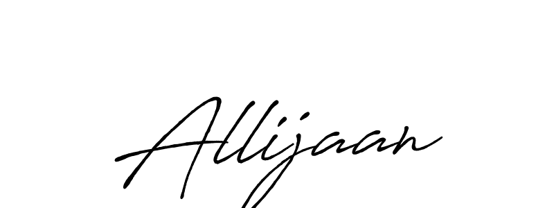 Once you've used our free online signature maker to create your best signature Antro_Vectra_Bolder style, it's time to enjoy all of the benefits that Allijaan name signing documents. Allijaan signature style 7 images and pictures png
